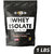 SG WELNESS Whey Protein Powder, 29 G Whey Isolate Protein with BCAA, Glutamine and Extra Amino Acids (1 kg -13 Servings X 35 g)