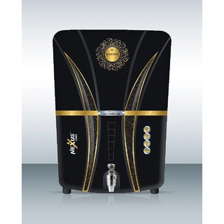 FRESHNEER DIAMOND BLACK RO WATER PURIFIER 12-Liters Wall-Mountable RO + UV/UF + TDS Water Purifier