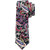 69th Avenue Men's Cotton Paisley Design Black Necktie