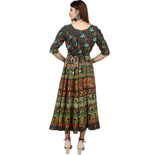 cotton long maxi dress online