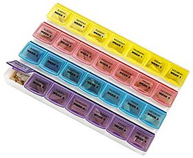 sell net retail Pill Box Tablet Medicine Organizer 1 Pcs