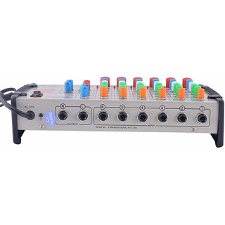 Buy Stranger Sm6 6 Channel Stereo Echo Audio Mixer With Trs Jack Inputs Online Get 41 Off