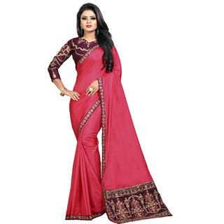 Buy Oflineselection Women s Silk Saree with Designer Blouse Piece Party Wear Saree Multi colour Online 1199 from ShopClues