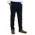 Just Trousers Blue Regular -Fit Flat Chinos
