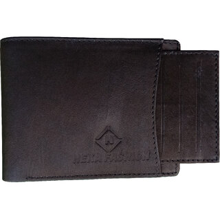Mens Black Genuine Leather Wallet