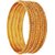 Traditional Designer Gold Plated Bangle for Women Set of 4 Pieces