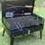 Shopper52 Charcoal Briefcase Style Portable Folding Chromium Steel Barbeque Grill Toaster - BBQ