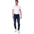 Sycamore Men Tapered Blue Jeans