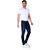 Sycamore Men Tapered Blue Jeans