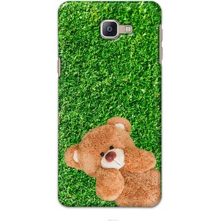Ezellohub Samsung Galaxy A9 Pro Printed Soft Silicon Cover (Teddy Bear)