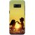 Ezellohub Samsung Galaxy S8 Plus Printed Hard Cover (Sunrise Love)