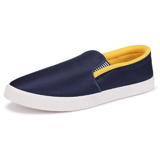 Buy Birde Blue YEllow Loafer Shoes For Men Online 499 from