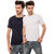 Ample Multicolor Half Sleeve Casual Men's T-Shirt