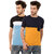 Ample Multicolor Half Sleeve Casual Men's T-Shirt