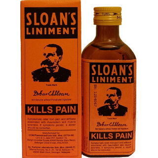                       IMPORTED SLOAN'S LINIMENT PAIN KILLER - 70 ML (COMBO PACK OF 3)                                              