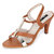 Funku Fashion Women Tan Kitten Heel