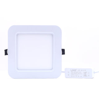 HOC LIGHT Square LED Flate Panel Light 12W Ceiling Light ( White )