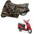 AutoRetail Two Wheeler Polyster Cover for Hero Duet with Sun Protection (Mirror Pocket, Jungle Color)