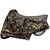 AutoRetail Two Wheeler Polyster Cover for Hero Hunk with Sun Protection (Mirror Pocket, Jungle Color)