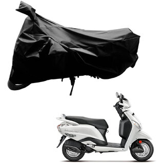                       AutoRetail Two Wheeler Polyster Cover for Hero Maestro with Mirror Pocket (Black Color)                                              