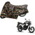 AutoRetail Dust Proof Two Wheeler Polyster Cover for Yamaha SZ-R (Mirror Pocket, Jungle Color)