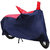 AutoRetail Two Wheeler Polyster Cover for Suzuki Gixxer with Mirror Pocket (Red and Blue Color)