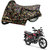 AutoRetail Two Wheeler Polyster Cover for Hero Passion Pro TR with Mirror Pocket (Jungle Color)