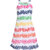 Aarika Girls White colored Party wear Midi Dress