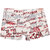 Lil Orchids Printed Cotton Hot Shorts for Girls
