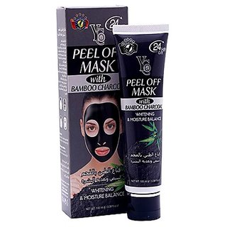 YC PEEL OFF MASK WITH BAMBOO CHARCOAL.