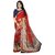 SOFTIEONS E-COMMERCE Sarees Floral Print Multicolor Georgette Fashion Casual wear Women's Saree/Sari With Blouse Piece.