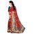 SOFTIEONS E-COMMERCE Sarees Floral Print Multicolor Georgette Fashion Casual wear Women's Saree/Sari With Blouse Piece.