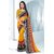 SOFTIEONS E-COMMERCE Sarees Floral Print Multicolor Georgette Fashion Casual wear Women's Saree/Sari With Blouse Piece.