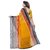 SOFTIEONS E-COMMERCE Sarees Floral Print Multicolor Georgette Fashion Casual wear Women's Saree/Sari With Blouse Piece.