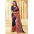 SOFTIEONS E-COMMERCE Sarees Floral Print Multicolor Georgette Fashion Casual wear Women's Saree/Sari With Blouse Piece.