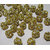 De-Ultimate (Pack Of 100 pcs) Jarkan Golden Balls Pearl Bead For Jewellery Beading, Decorations, Arts And Craftworks