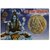MAHAVIRA OM SHIVA  pocket yantra back side Sri Mahamrityunjaya yantra coin made in brass and laminated in card form for better life
