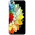 Ezellohub Back Cover For Vivo Y81  Petels Soft Silicone Printed mobile Cover