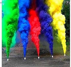 Color Smoke Fountain Multicolor Festival, Holi Gulal