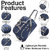 LeeRooy TRAVEL Blue with 2 wheel D Bag