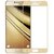 Samsung Galaxy C9 Pro  Full Screen Rose Gold Color Tempered Glass Screen Guard, Geocell Premium Full Screen Color Temper