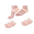 Lucky Traders (2Pair) Crack Heel Support Gel Flat Foot Support Silicon Cushion Heel Pad Moisturizing Silicone Gel Heel Socks