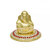 Spidy Moto God Idol Golden Ganesh ji Stone Murti For Home Or Car Dashboard