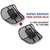 Kudos Back Rest Comfortable Mesh Ventilate Car Seat Office Chair Massage Back Lumbar Support Pack OF 2 (Assorted Designs) Vehicle Seating Pad Vehicle Seating Pad(Pack of 2)