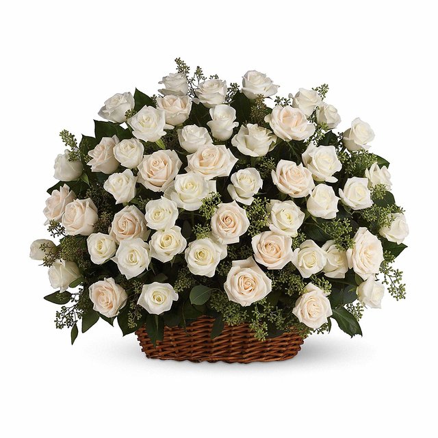 Golden rose online basket