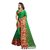 Women's designer green soft cotton party wear saree (dfmd-dno.117green)