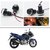 AutoStark 2X Motorcycle DRL/Turn Signal LED Light Blinker Indicator Handle Bar End For Bajaj Pulsar 150