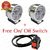 4 Led Headlight Fog Light For Motorcycle Bike Driving Head Lamp With On/Off Switch
