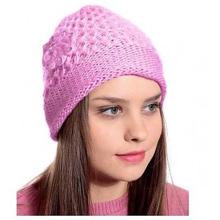 Ladies woolen cap online best sale