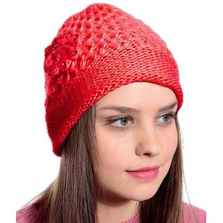 ladies woolen cap online